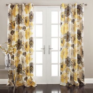 🌼 Darkening Window Curtain Panel Pair 84"